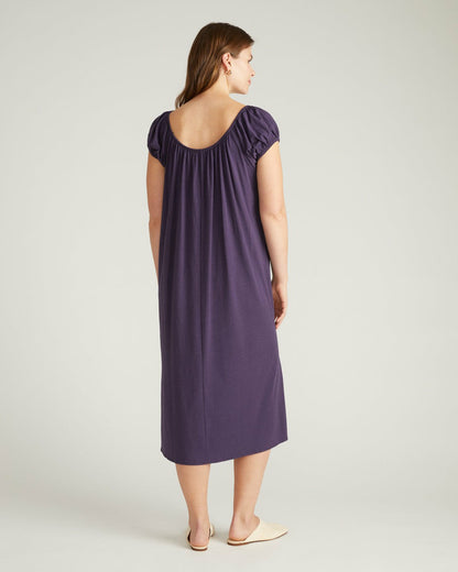 Universal Standard Lilian Long Sleep Dress - Anthracite