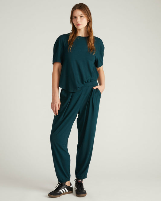 Universal Standard Wendy Lounge Jogger - Deep Sea