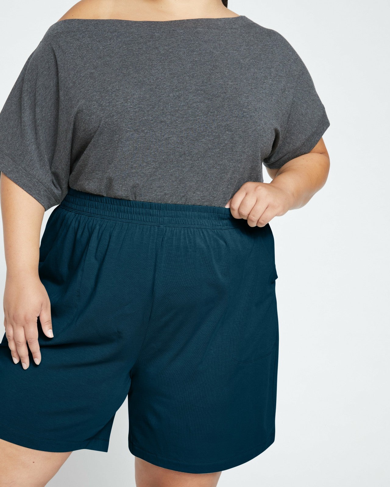 Universal Standard UltimateS Lorelai Lounge Shorts - Deep Sea