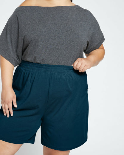 Universal Standard UltimateS Lorelai Lounge Shorts - Deep Sea