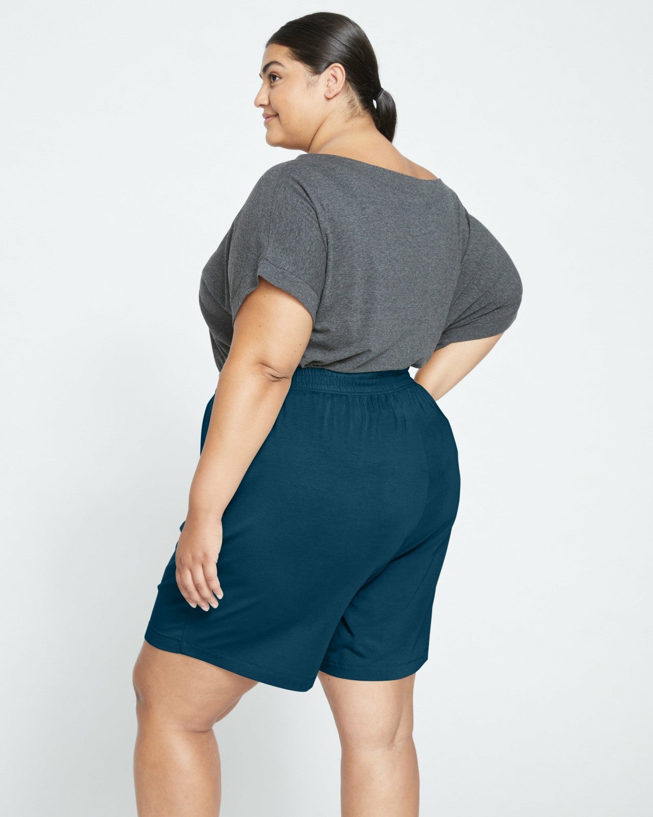Universal Standard UltimateS Lorelai Lounge Shorts - Deep Sea
