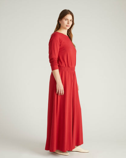 Universal Standard Isadora Wide Leg Lounge Pants - Raspberry