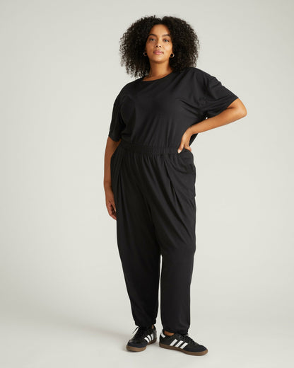 Universal Standard Wendy Lounge Jogger - Black