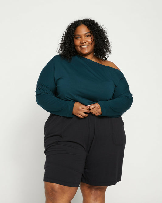 Universal Standard UltimateS Lorelai Lounge Shorts - Black