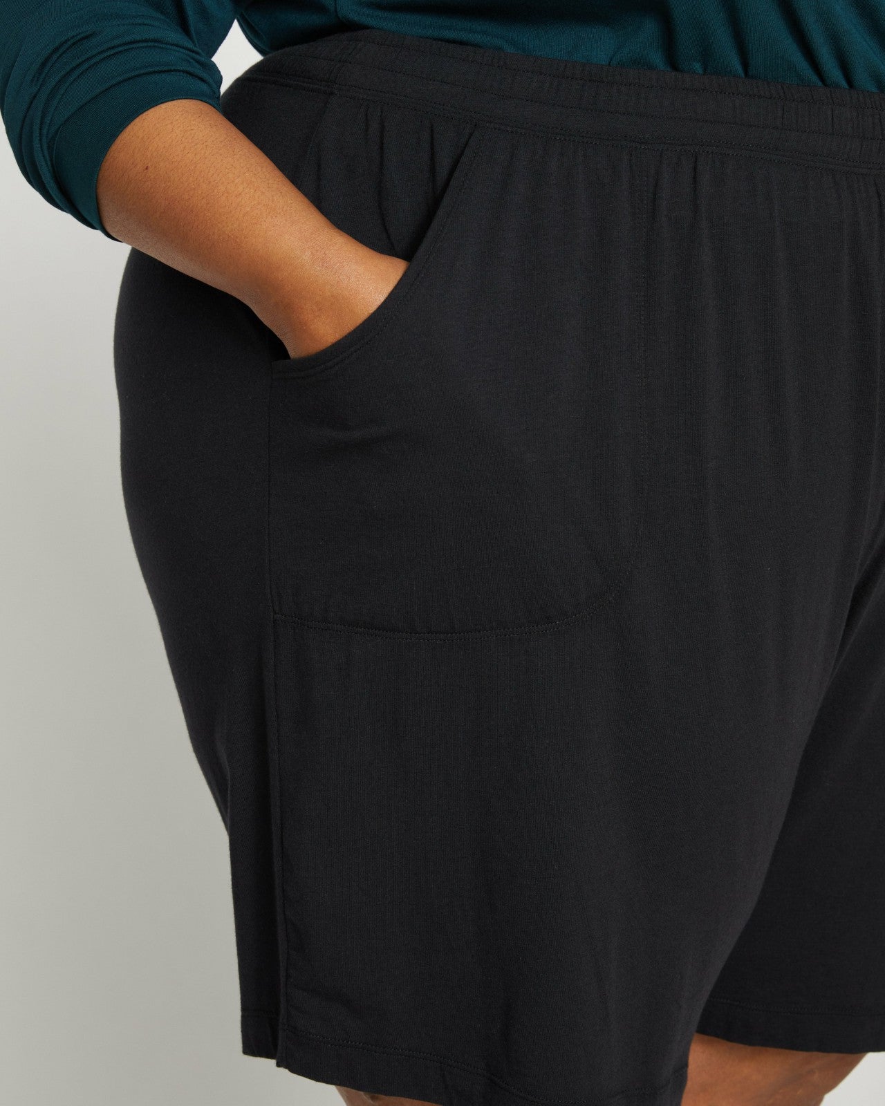 Universal Standard UltimateS Lorelai Lounge Shorts - Black