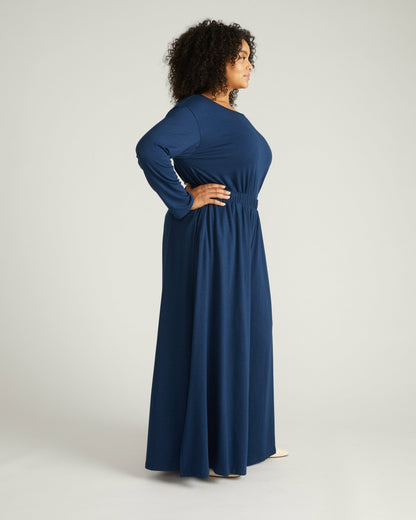 Universal Standard Isadora Wide Leg Lounge Pants - Pageant Blue