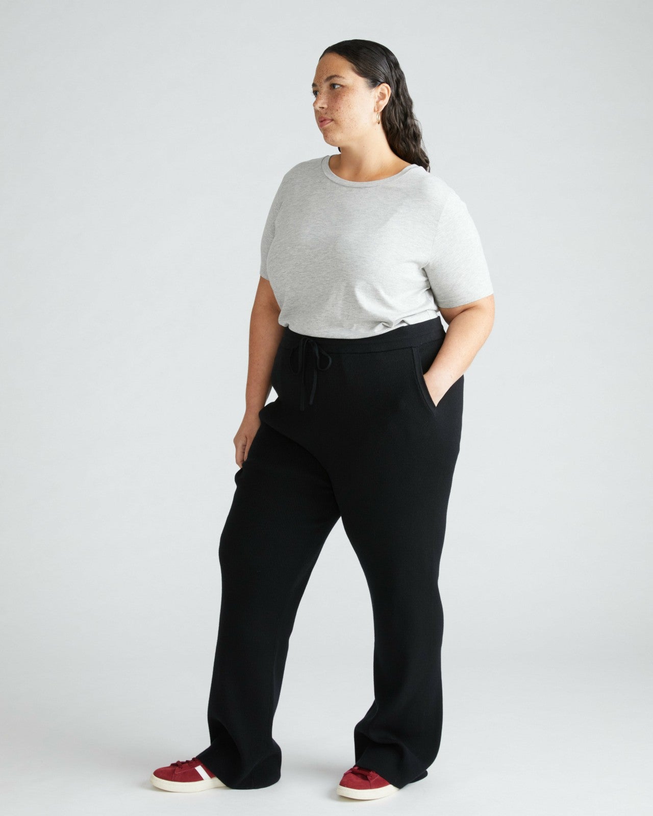Universal Standard Knitted Mila Pants - Black