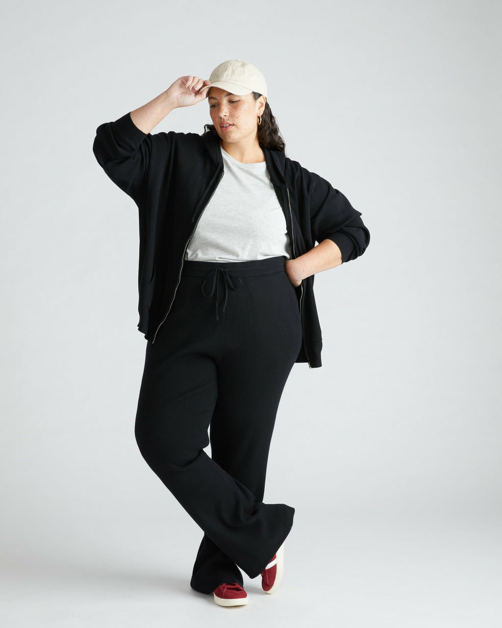 Universal Standard Knitted Mila Pants - Black