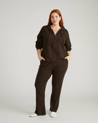 Universal Standard Knitted Mila Pants - Espresso
