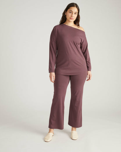 Universal Standard UltimateS Mola Lounge Pants - Cassis