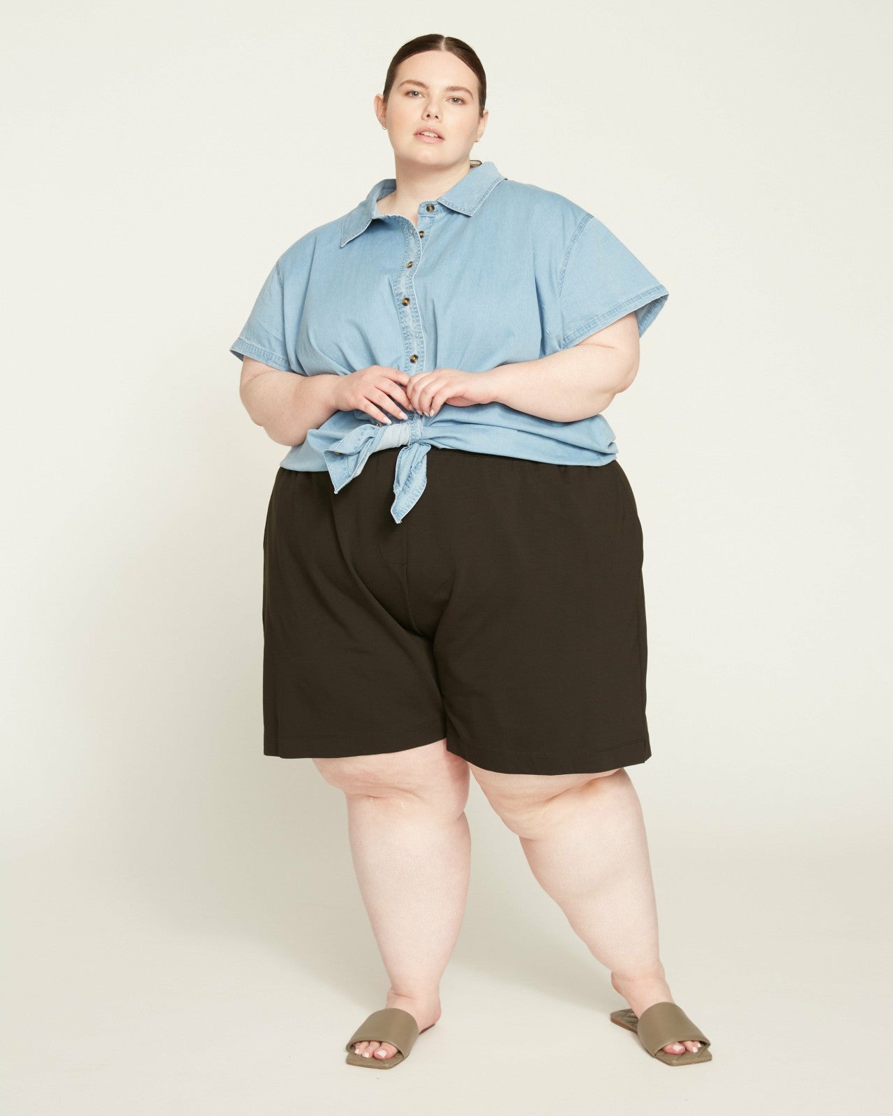 Universal Standard Hayes Sweatshorts - Black