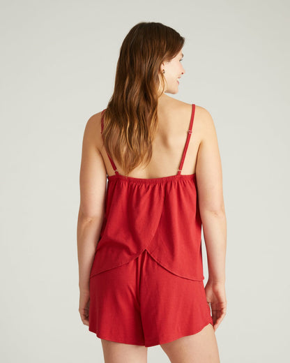 Universal Standard UltimateS Natalie Jersey Sleep Set - Raspberry