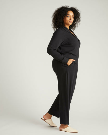 Universal Standard Panama Pajama Set - Black