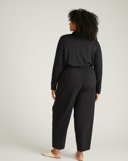 Universal Standard Panama Pajama Set - Black