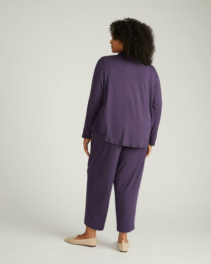 Universal Standard Panama Pajama Set - Anthracite