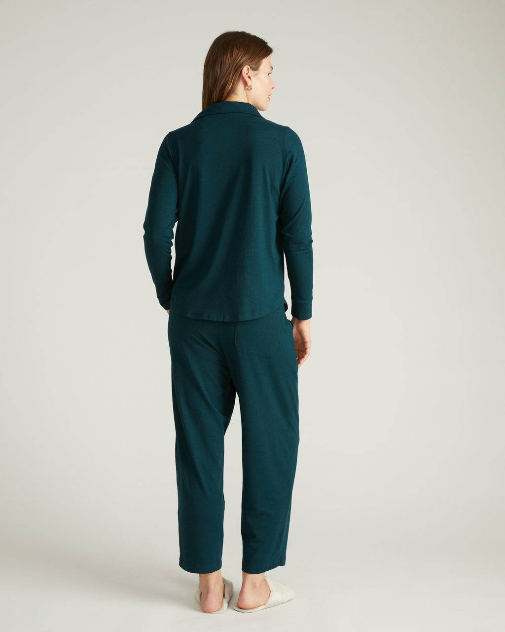 Universal Standard Panama Pajama Set - Deep Sea