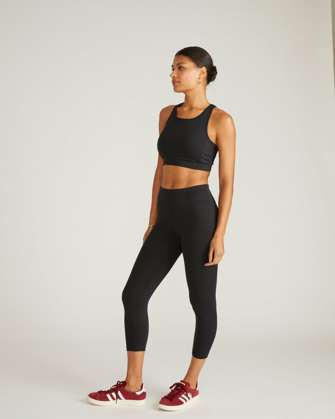 Universal Standard Next-to-Naked Racerback Sports Bra - Black