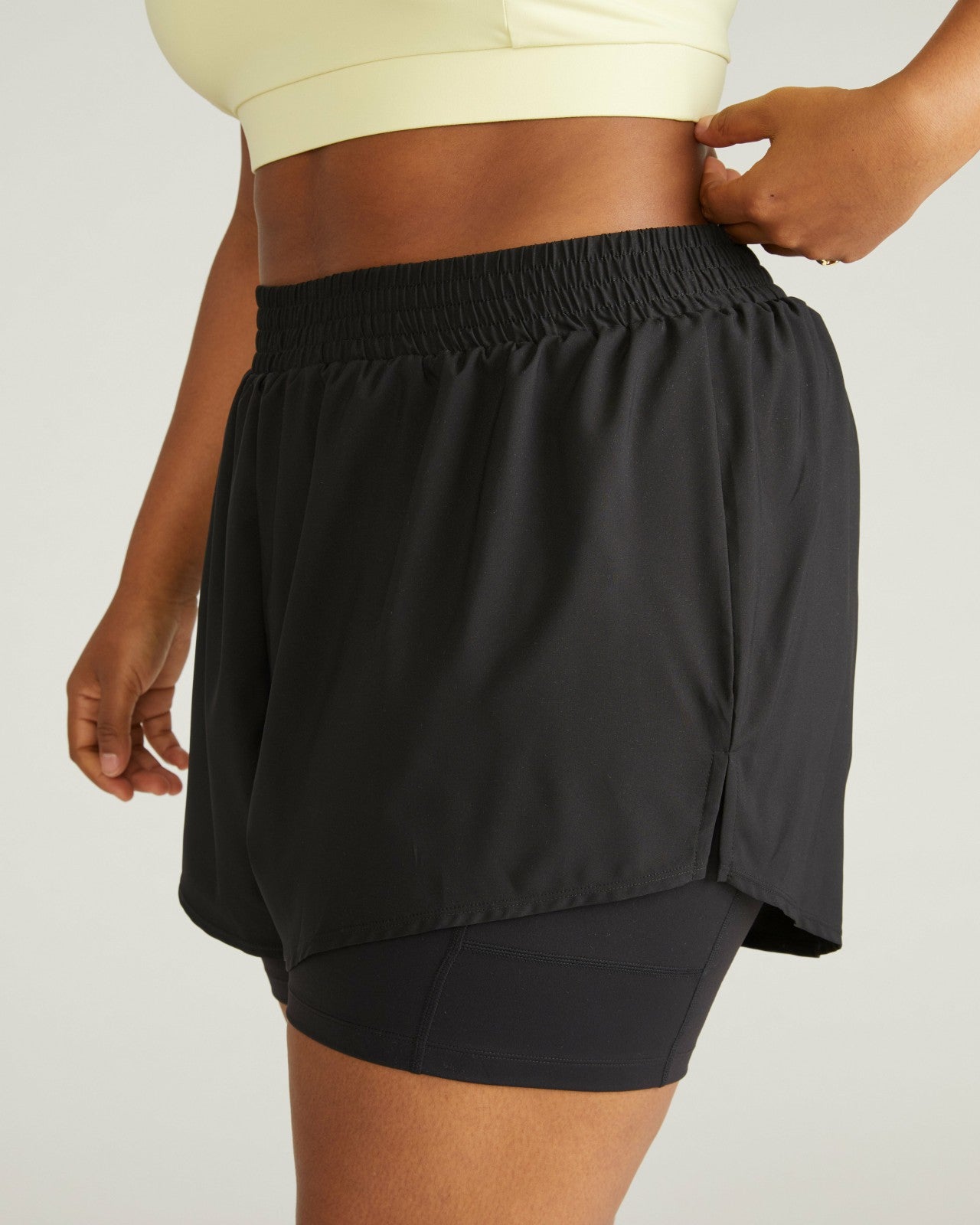 Universal Standard Rebel Active Shorts - Black