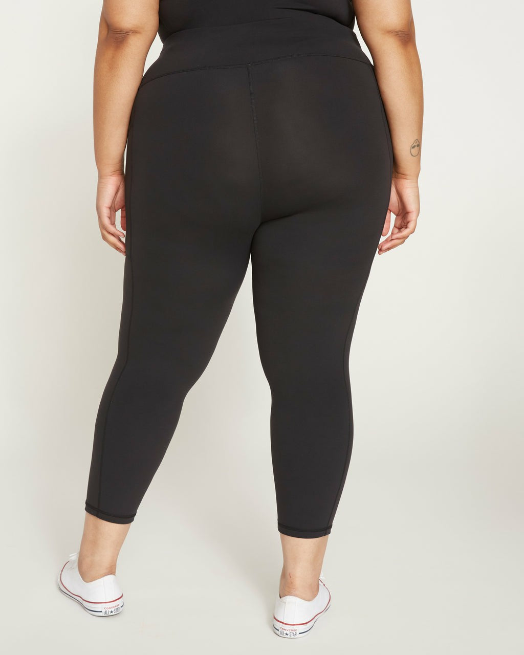 Universal Standard Next-to-Naked Cropped Pocket Legging - Black