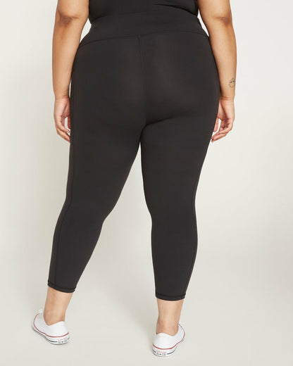 Universal Standard Next-to-Naked Cropped Pocket Legging - Black