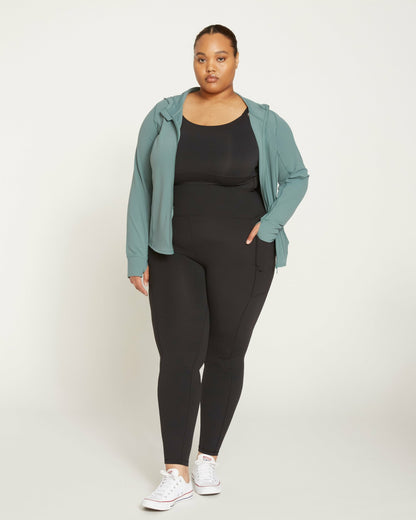 Universal Standard Next-to-Naked Pocket Legging - Black
