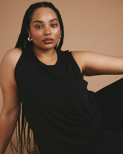 Universal Standard Mia Movement Tank - Black