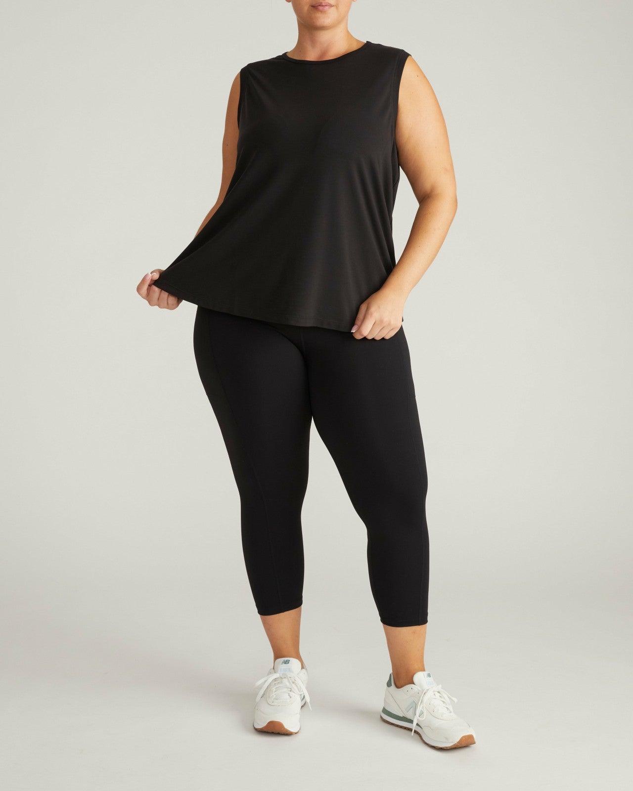 Universal Standard Mia Movement Tank - Black