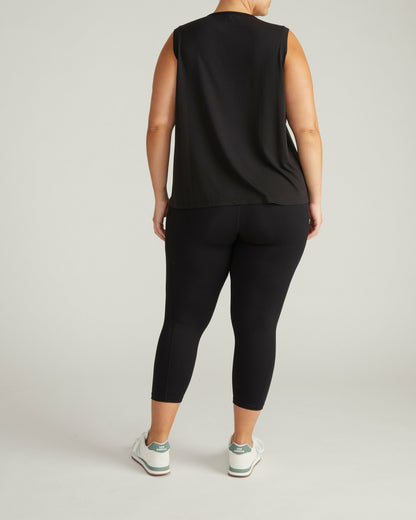 Universal Standard Mia Movement Tank - Black