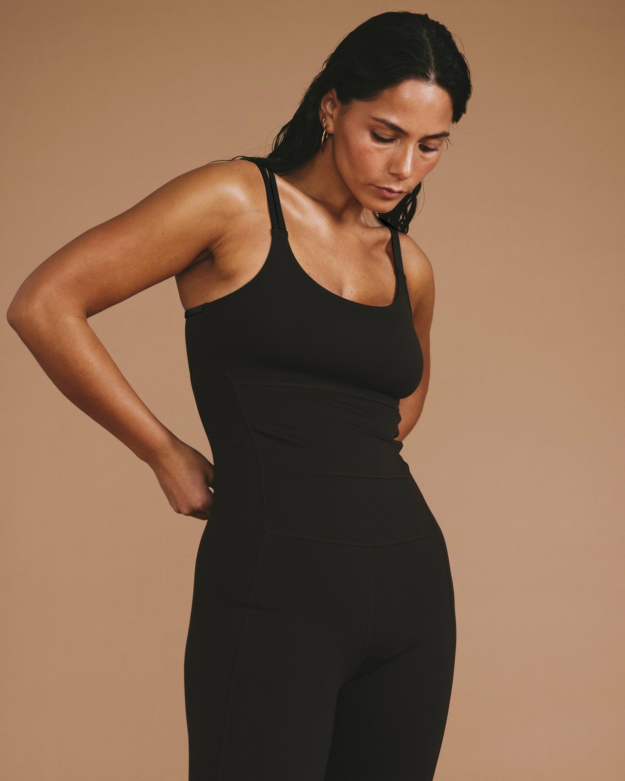 Universal Standard Next-to-Naked Bodysuit - Deep Brown