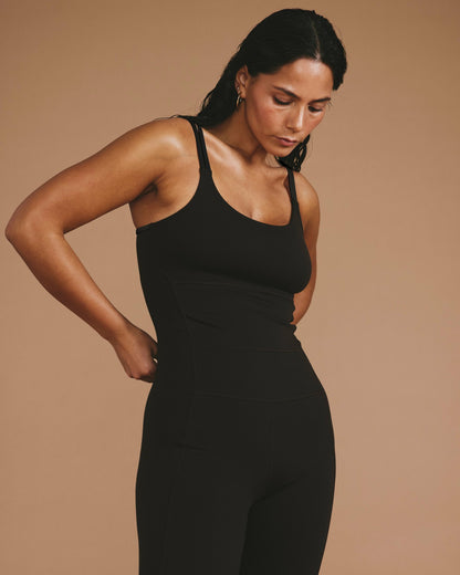 Universal Standard Next-to-Naked Bodysuit - Deep Brown