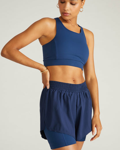 Universal Standard Rebel Active Shorts - Pageant Blue