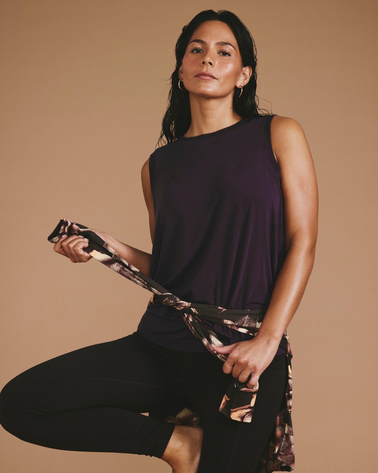 Universal Standard Mia Movement Tank - Purple Jewel