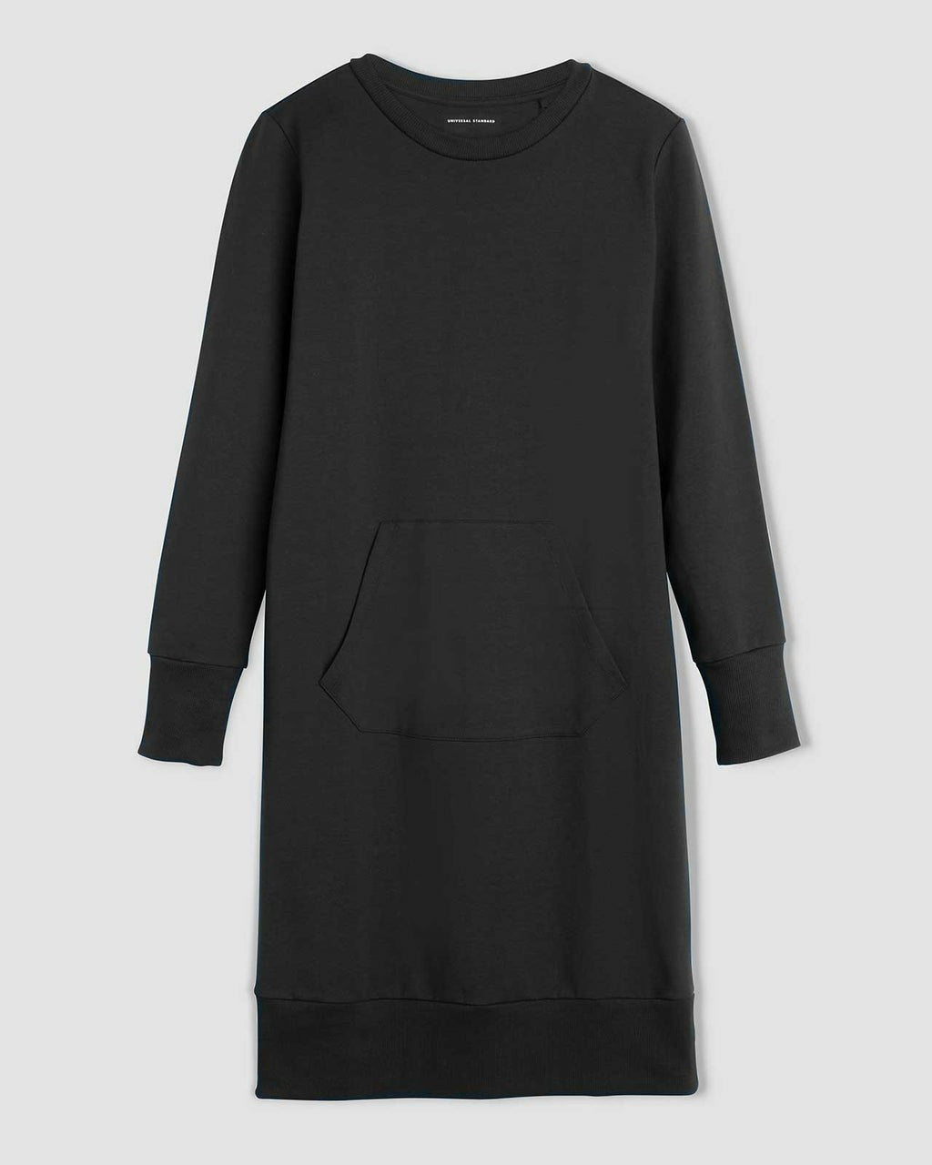 Universal Standard Bree Sweatshirt Dress - Black