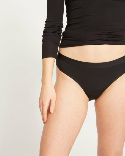 Universal Standard UltimateS Mid Rise Bikini - Black