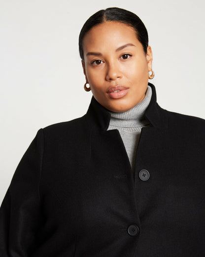 Universal Standard Beas Coat - Black