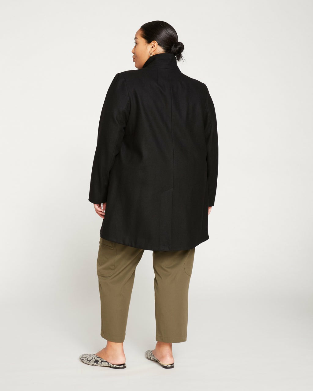 Universal Standard Beas Coat - Black