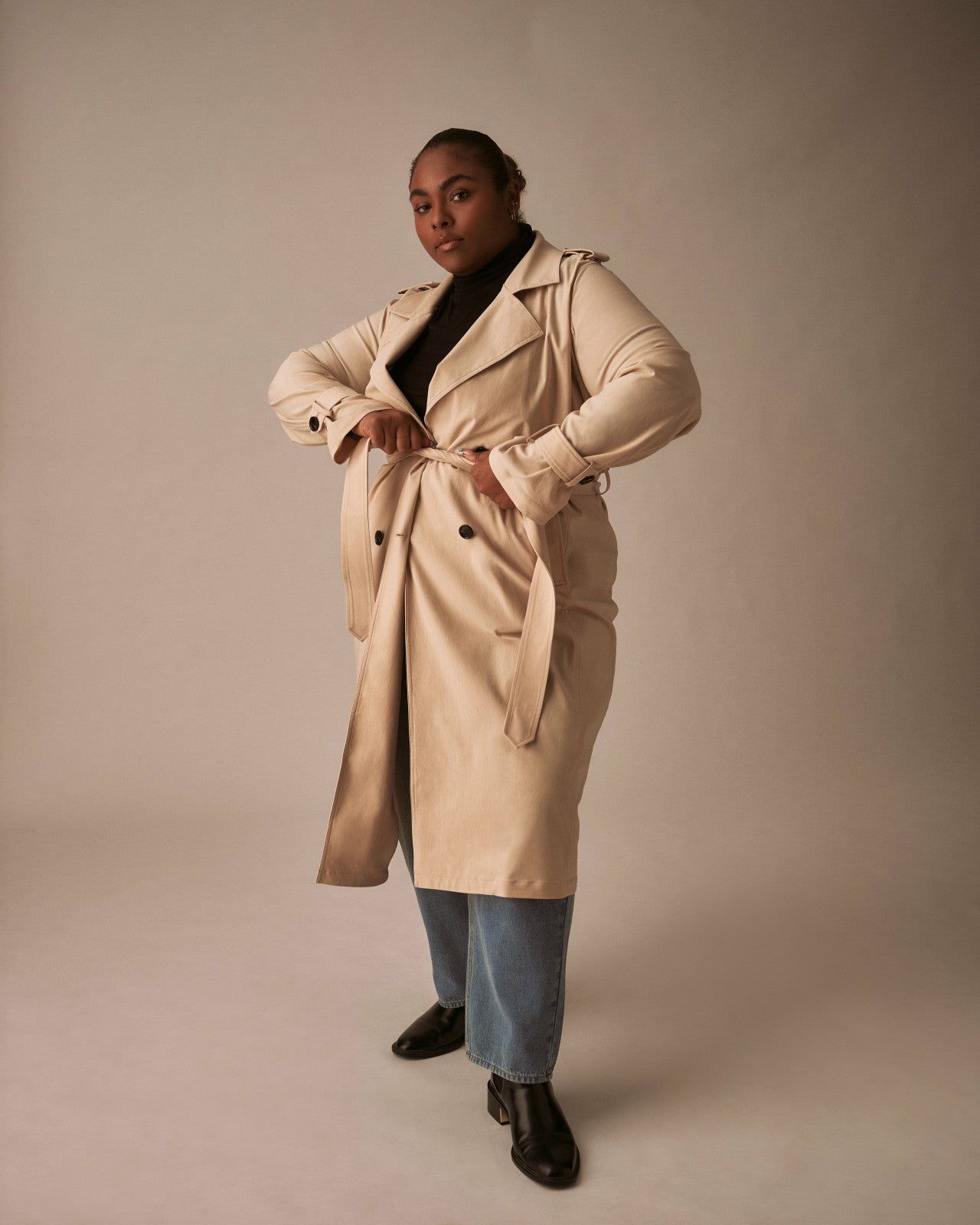 Universal Standard Henning x US Park Soft Trench - Birch