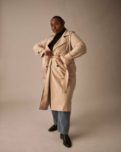 Universal Standard Henning x US Park Soft Trench - Birch