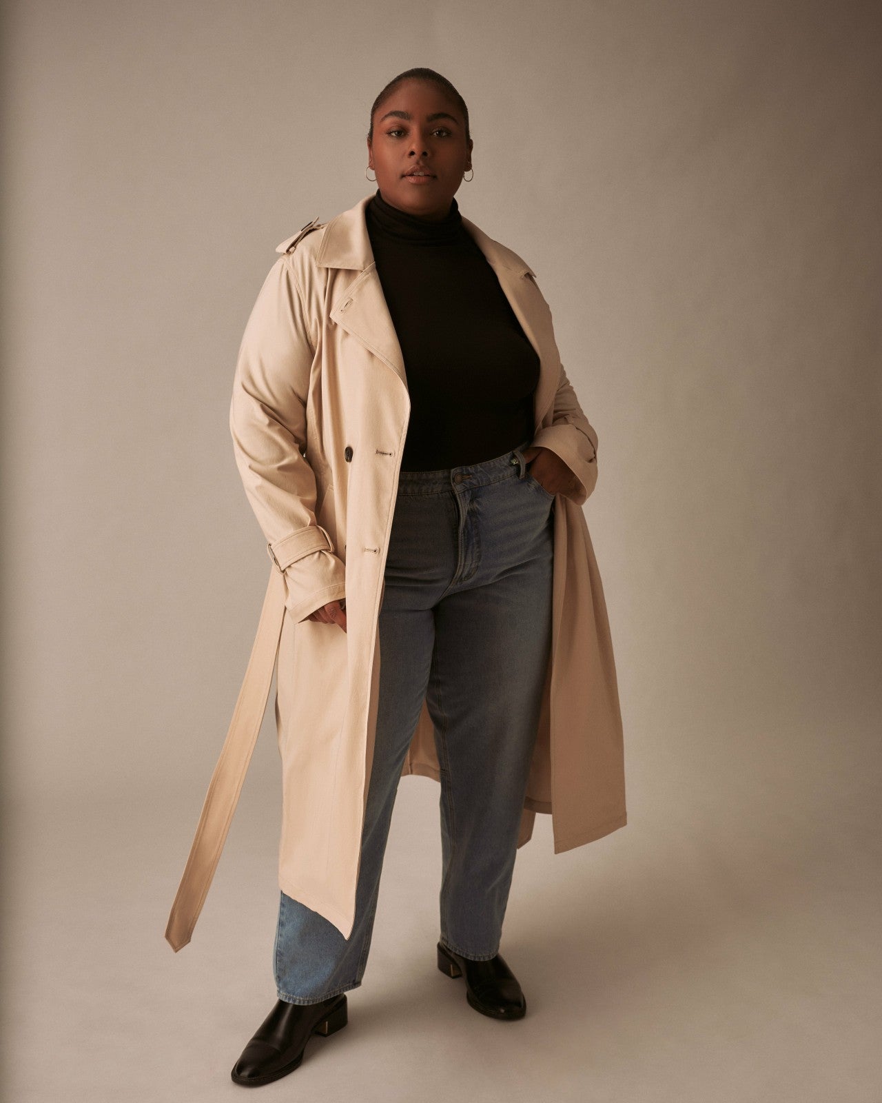 Universal Standard Henning x US Park Soft Trench - Birch