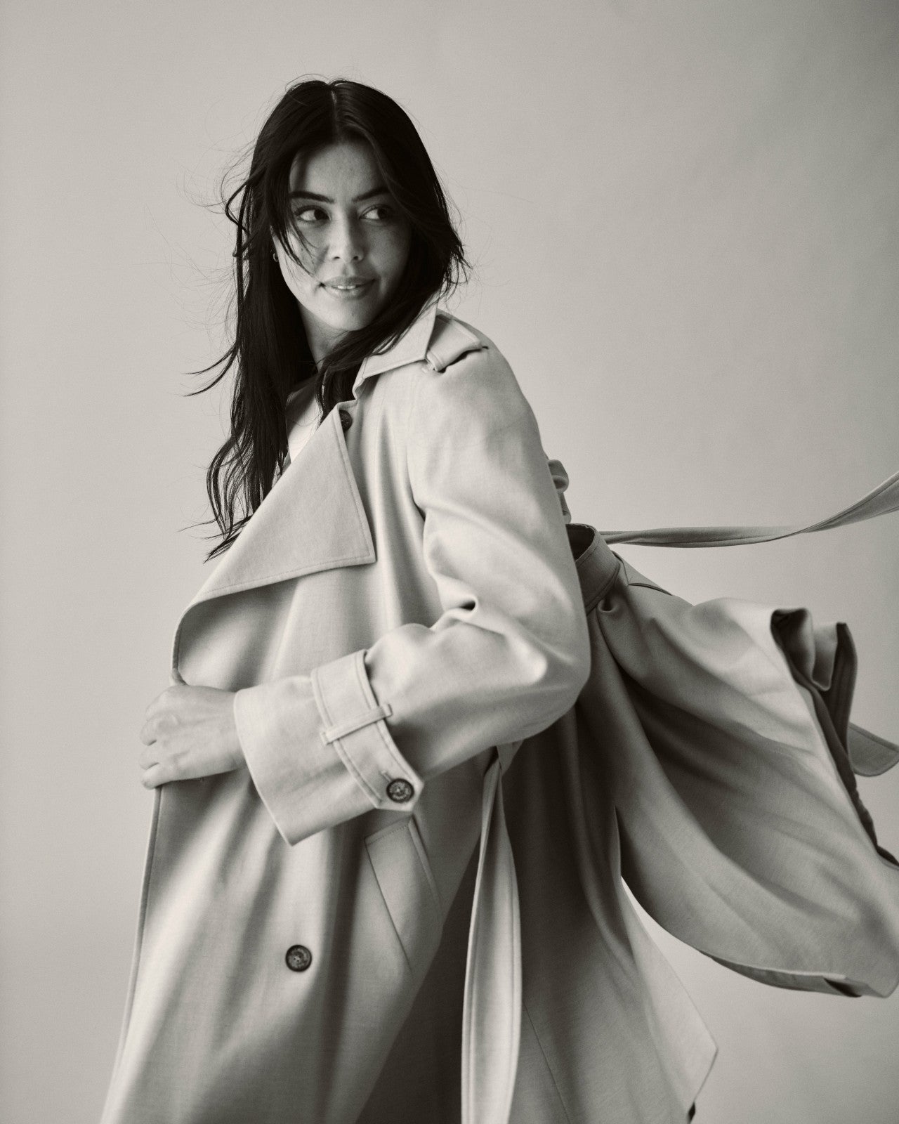 Universal Standard Henning x US Park Soft Trench - Birch