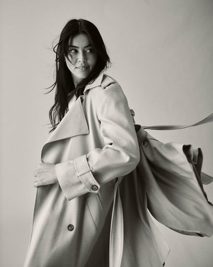 Universal Standard Henning x US Park Soft Trench - Birch