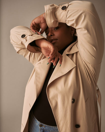 Universal Standard Henning x US Park Soft Trench - Birch