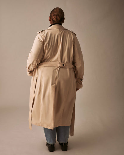 Universal Standard Henning x US Park Soft Trench - Birch