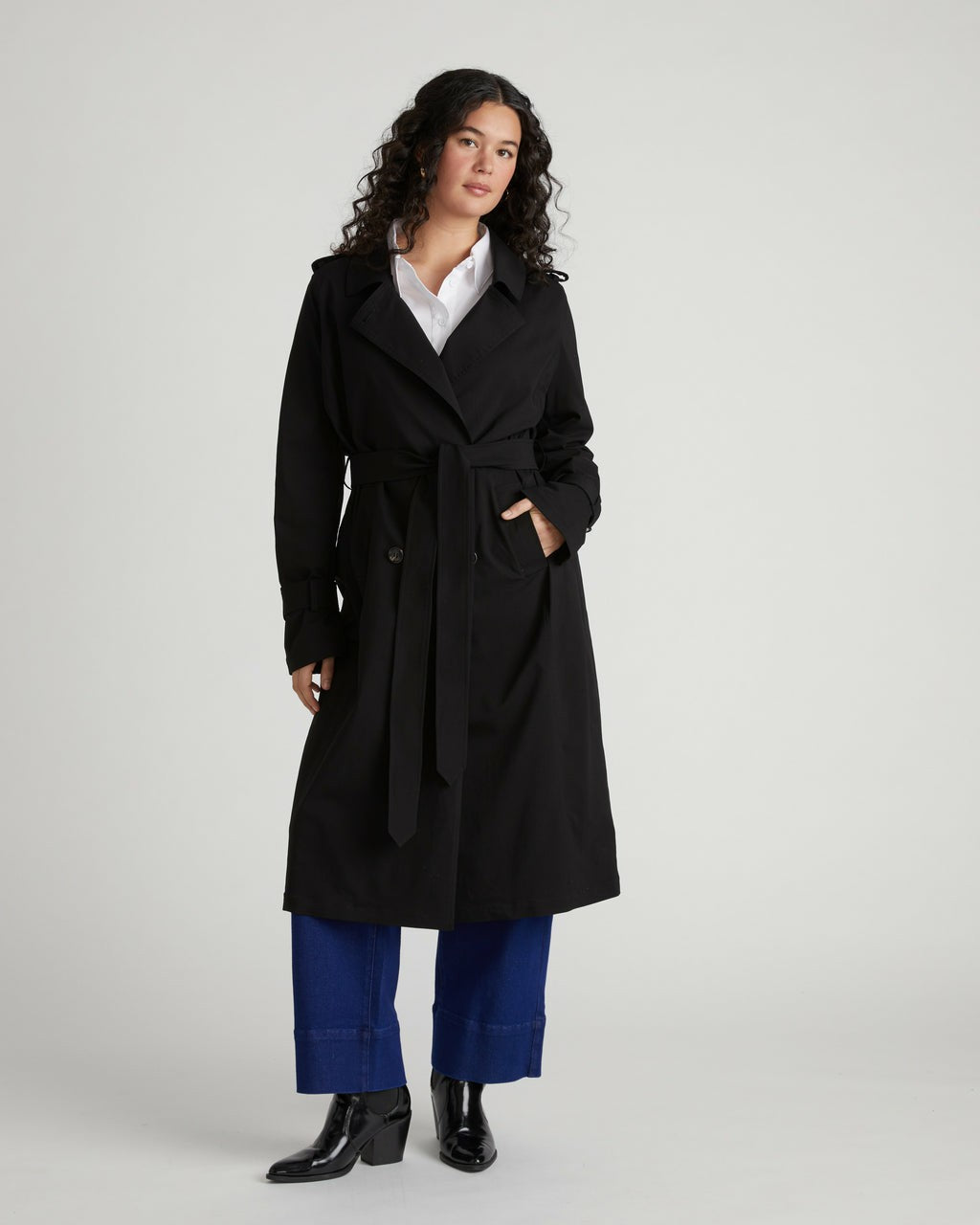 Universal Standard Henning x US Park Soft Trench - Black