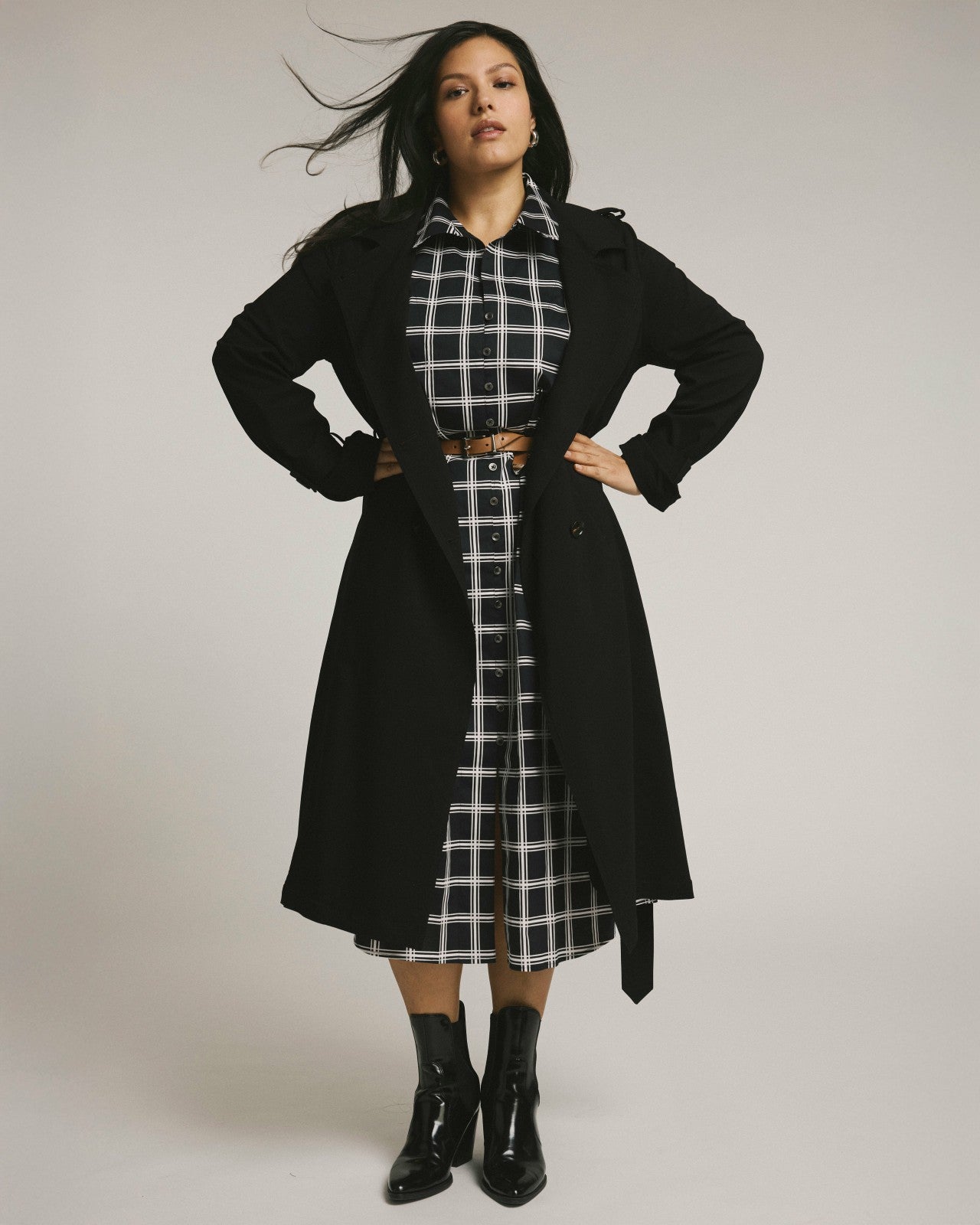 Universal Standard Henning x US Park Soft Trench - Black