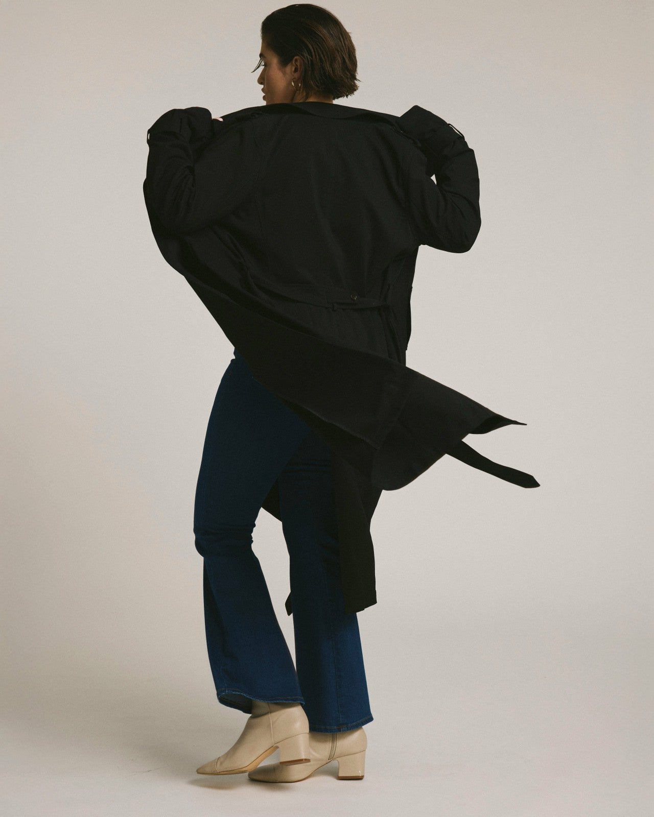 Universal Standard Henning x US Park Soft Trench - Black