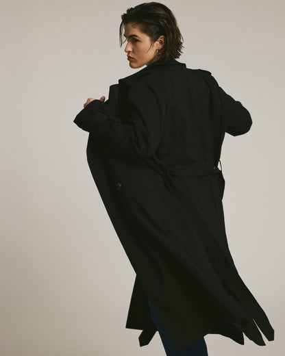 Universal Standard Henning x US Park Soft Trench - Black