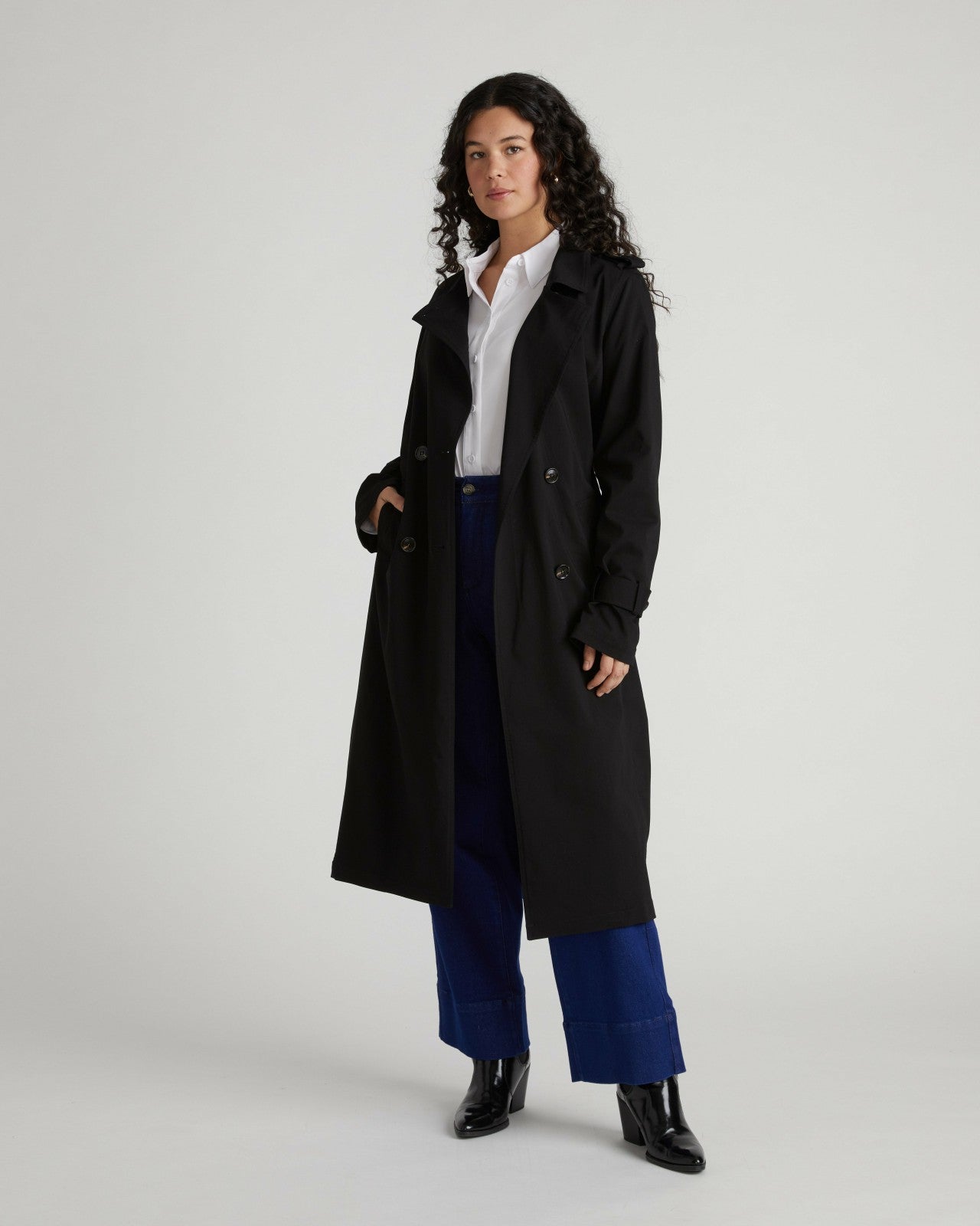 Universal Standard Henning x US Park Soft Trench - Black