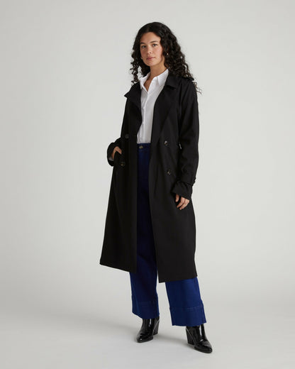 Universal Standard Henning x US Park Soft Trench - Black