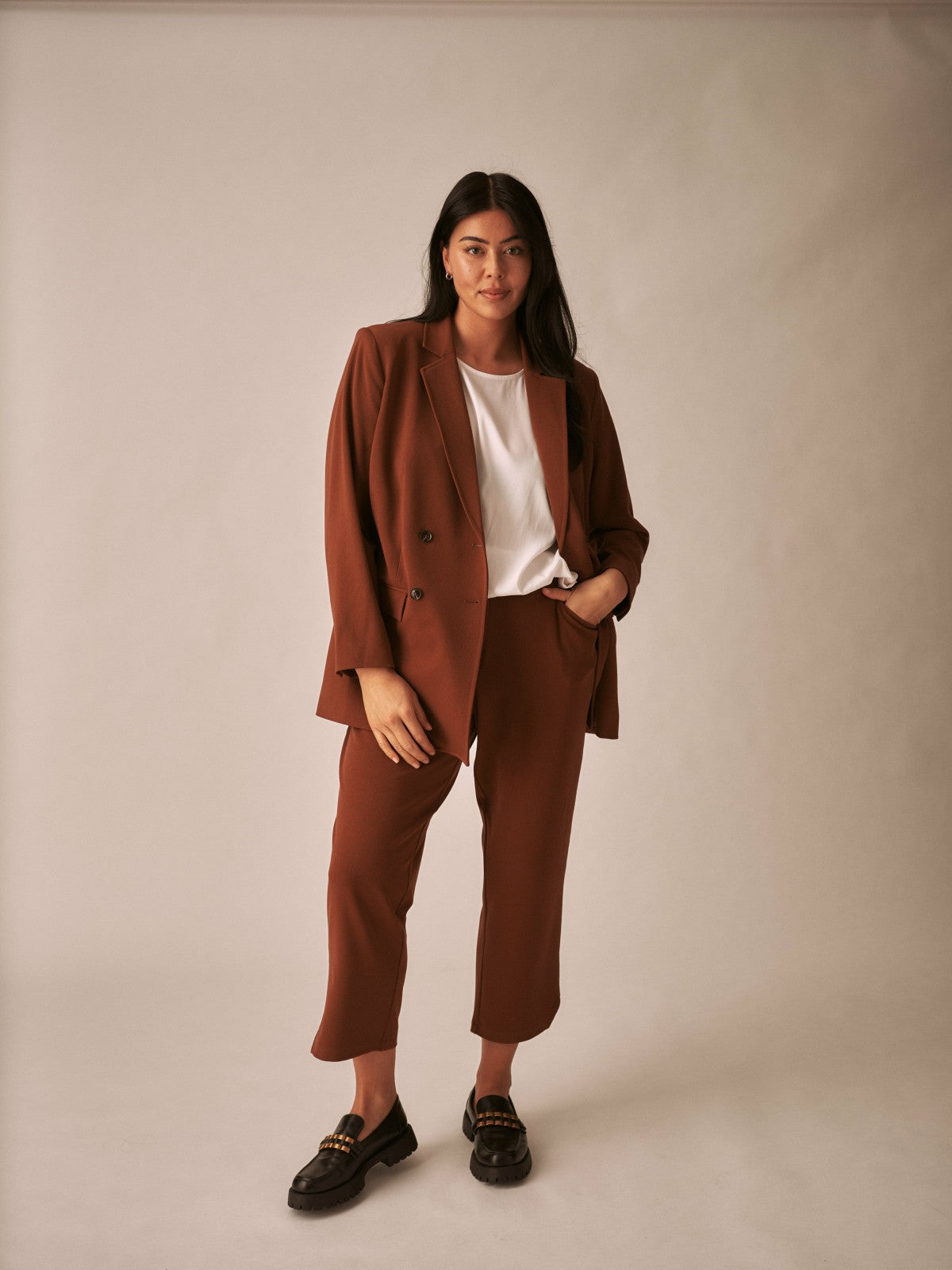 Universal Standard All Day Mercer Tapered Leg Pants - Pony